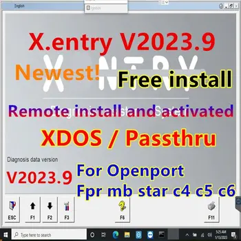 Последняя версия Xentry v2023.09 удаленная установка vediamo wis/epc для MB Star C4 C5 C6 инструмент для диагностики легковых и грузовых автомобилей mb